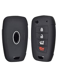 Funda de silicona con tapa para llave de coche para Hyundai Kona 2018 2019