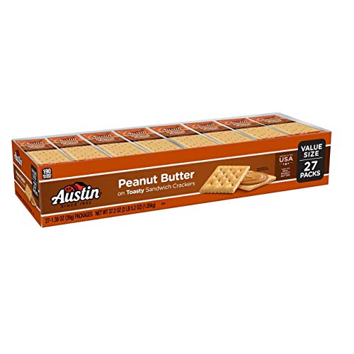 Austin Peanut Butter Crackers on Toasty Crackers 1.38 (27 count