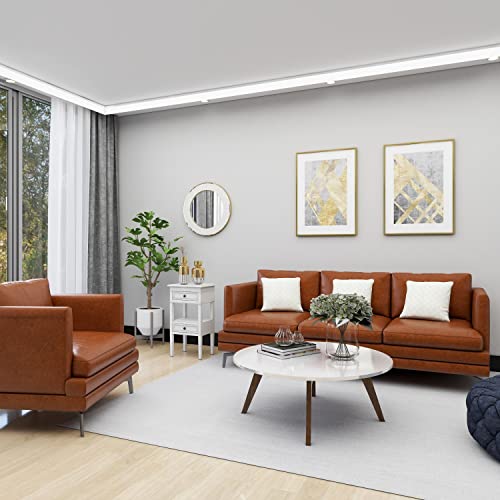 Deco 79 Traditional Wood Rectangle Accent Table, 16" x 12" x 29", White