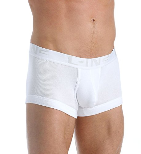 C-IN2 Men's Core Lo No-Show Army Trunk,White,Large
