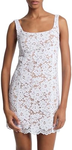 alexander wang lace dress ALEXANDER WANG SLIP DRESS SATIN LACE STUDDED Embellished WOMENS SIZE 0