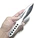 Avias Supply 9 Inch 3 Piece Stainless Steel Throwing Knife Set With Nylon Sheath (Silver Wing)