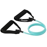 Ehugos Resistance Bands Resistance Tubes with Foam Handles, Exercise Tubes For Resistance Training, Physical Therapy, Fitness Pilates Strength Training, Home Workouts (A:Light)