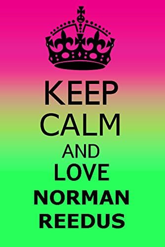 KEEP CALM AND LOVE NORMAN REEDUS REFRIGERATOR MAGNET FRIDGE MAGNET