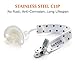 Pacifier Clip 5 Pack Set – Never Lose a Pacifier Again – Binky Clip for Boy or Girl – Black and White Pacifier Holder – Ideal Baby Shower Gift