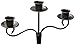 DEI The Vinyard Collection Bottle Stopper Three-Candle Candelabra with Antique Bronze Finish