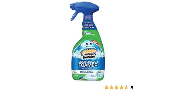 Scrubbing bubbles mega Shower foamer glade rainshower (025700710165)
