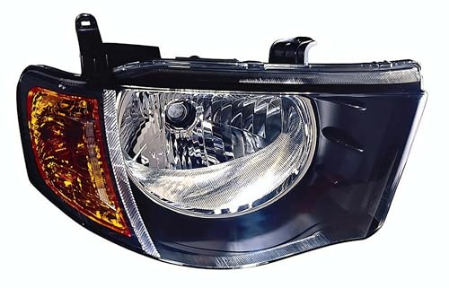 PROPOSTEONLINE Koplamp voor Mitsubishi L200 c. dubbel rechts Halogeen Pred. voor elektrische regeling met knipperlichten 8301A692