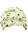 Ivory Latex Bathing Cap with Petals