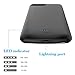 Pumier 5500mAh Battery Case for iPhone 6 Plus/6s Plus/7 Plus/8 Plus(Support Wired Earphones),Rechargeable Protective Extended Battery Pack Charging Case(5.5 inch)