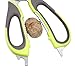 WISLIFE Kitchen Shear - Best Stainless Steel Kitchen Scissors for Poultry, Seafood, Scallop, Herb, Scissoring, Dishwasher Safe Culinary Scissors