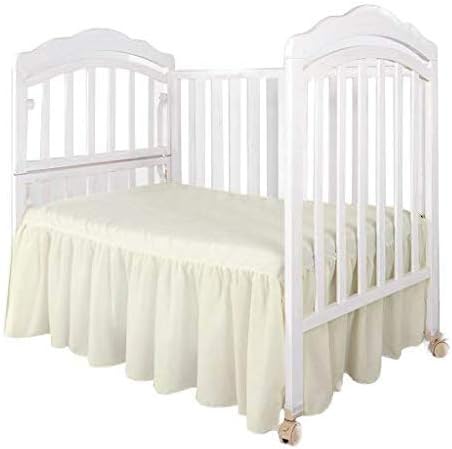 Crib Bed Skirt Dust Ruffle BedSkirt 