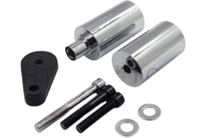 No Cut Frame Slider Protector Fit For 2003-2005 Yzf R6 2006-2009 R6S Chromed