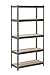 Muscle Rack UR301260PB5P-SV Silver Vein Steel Storage Rack, 5 Adjustable Shelves, 4000 lb. Capacity, 60" Height x 30" Width x 12" Depth