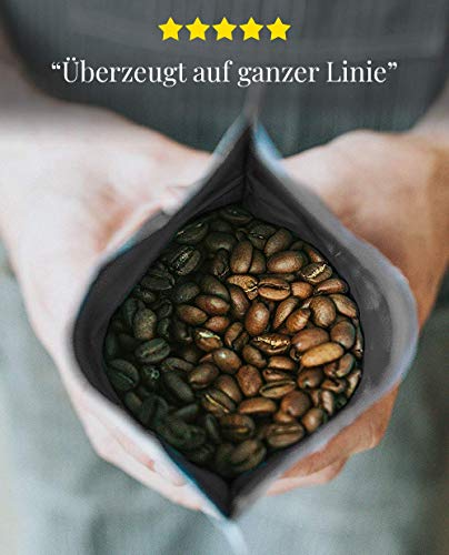 ESCURO Suave Espressobohnen säurearm 1kg | 100% Arabica Kaffeebohnen Single Origin | Aromaprofil: Schokolade, Walnuss… – Bild 3