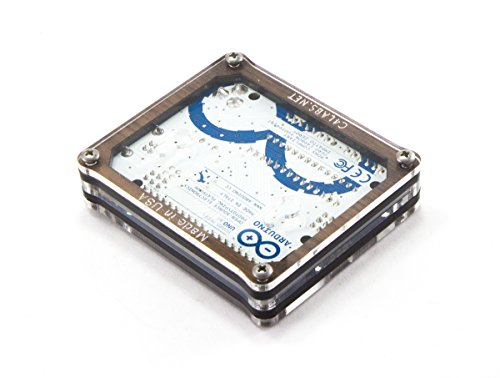 Arduino Uno Zebra Case (Walnut)