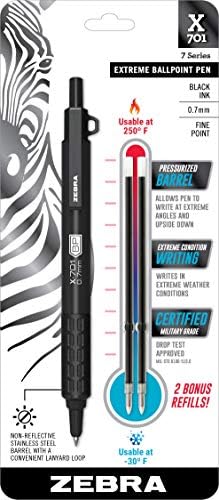 Zebra Pen X-701 Tactical Ballpoint Pen