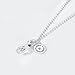 Simulated Diamond Birthstone Necklace Teardrop Pendant Elements Crystal April Anniversary Gifts For Her Valentine's Day Gifts Birthday Gifts for Wife Girlfriend Women Girls Romantic Gifts For Her