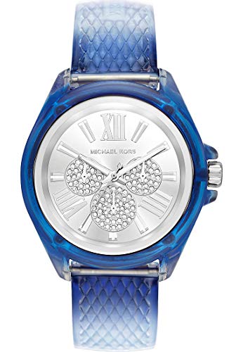 Michael-Kors-Damen-Analog-Quarz-Uhr-mit-PU-Armband-MK6680