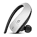 LNKOO Bluetooth Wireless Stereo In Ear Headset Earbuds With Mic - Hands-Free, Touch Sensitive Controls Headphones- Noise Isolation Technology - Silver
