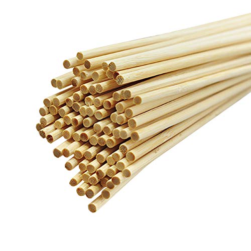TKDY Bamboo Skewers, 10 inches 400 Pcs Food Grade Natural BBQ Sticks for Outdoor Grilling, Shish Kabob, Appetizer, Vegetables, Marshmallows Fondue Shrimp, Fruit, Corn. - Thumbnail 5