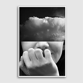 Framed Canvas Home Artwork Decoration Portrait Canvas Wall Art for Living Room, Bedroom - 16x24 inches
