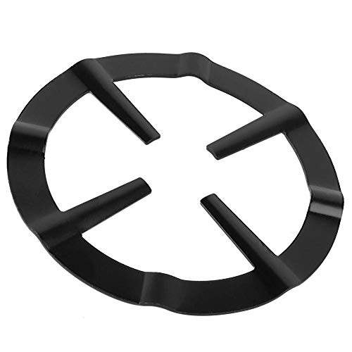 Universal Black Cast Iron Wok Support Ring Stove Trivets for Kitchen and Camping, Stove Rack, Moka Pot Holder for Gas Hob - Thumbnail 4