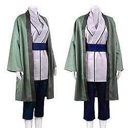 Tsunade Cosplay Costume Coat Halloween Outfit