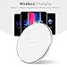Wireless Charger, Aonlink 7.5W Wireless Charger for iPhone X/8/8 Plus,10W Fast Wireless Charging for Samsung Galaxy S9/S9 Plus/Note 8/S8/S8 Plus, 5W for All Qi-Enabled Phones No AC Adapter (White)