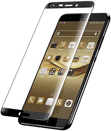 MY Commerce Huawei Mate 10 Screen Protector [Full Coverage] [9H Hardness] [Ultra Clear] [Case Friendly] [Bubble Free] Premium Tempered Glass Screen Protector for Huawei Mate 10 (Black)