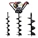 XtremepowerUS V-Type 55CC 2 Stroke Gas Post Hole Digger EPA CARB Auger Machine 3/4
