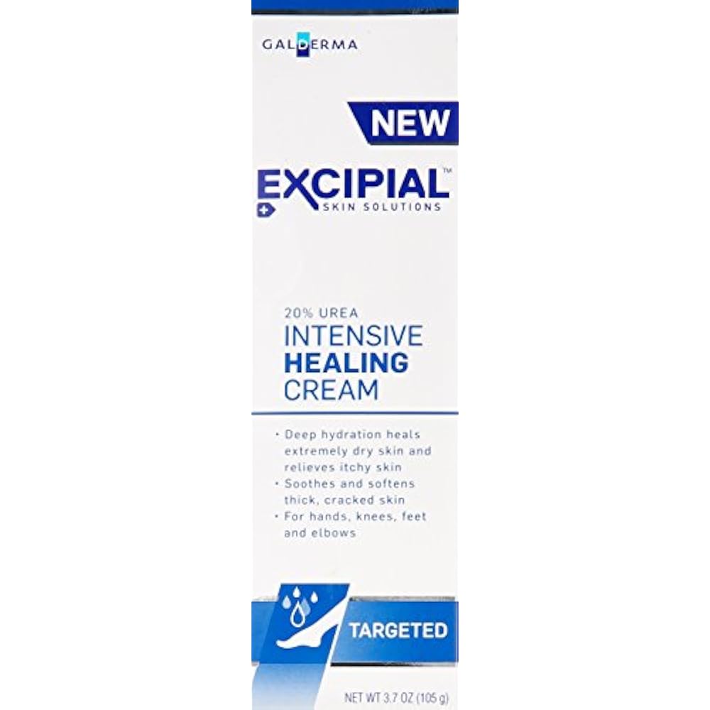 Excipial Urea 20 Intensive Healing Cream 3.7 Ounce Ointments Creams