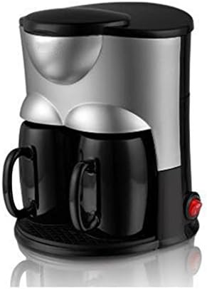 GOUGOU Automatic coffee machine Portable double cup mini coffee machine Multifunctional coffee machine