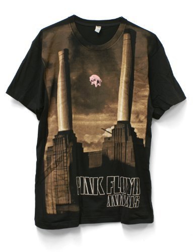 Pink Floyd - Mens Animals Subway T-shirt Medium Black