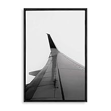 signwin Framed Canvas Wall Art Aviation Machinery Canvas Prints Home Artwork Decoration for Living Room,Bedroom - 16x24 inches