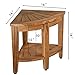 Teak Shower Bench, Teak Shower Stool, 18