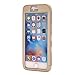 iPhone 6S Bling Case,iPhone 6 Bling Case,HKW (TM) Bling Rhinestone 3 in 1 Armor Defender Shockproof Back Case Protective Cover for Apple iPhone 6,6S 4.7 inch Diamond Case (Gold) (MA1841)