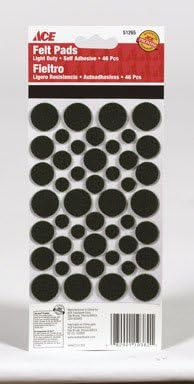 Ace Protective Felt 46 Assorted Pads: (16) -