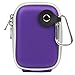 BIRUGEAR Hard Shell Eva Pouch Case - Purple for Samsung T5 / T3 / T1 Portable SSD USB 3.1/3.0 External