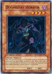 Yu-Gi-Oh! - Doomsday Horror (PTDN-EN022) - Phantom Darkness - 1st Edition - Super Rare