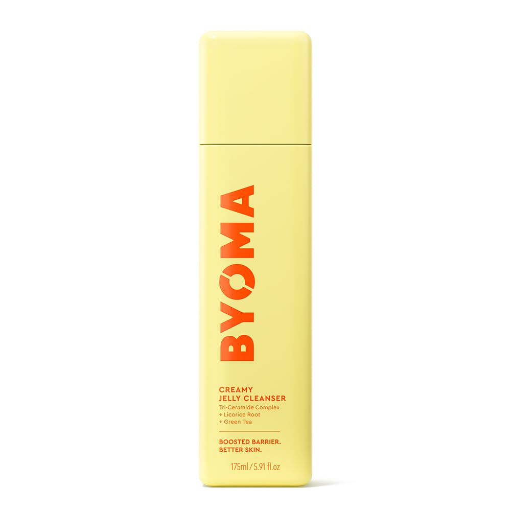 Photo 1 of BYOMA Creamy Jelly Cleanser - Hydrating Facial Cleanser for Skin Barrier Repair -Tri-Ceramide Face Wash for Sensitive Skin & All Skin Types - Gently Removes Makeup & Excess Oil - 5.91 fl oz