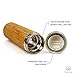 Bamboo Tea Tumbler with Stainless Steel Tea Infuser - 17 oz Double Wall Vacuum Insulated Thermos - Leak Proof & BPA-Free Travel Mug for Loose Leaf Tea and Coffee. Great Gift for Tea Lovers