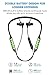 Dudios Bluetooth Headphones Neckband, apt-X Deep Bass Bluetooth Earbuds IPX5 Sweatproof Magnetic Wireless Earphones(CVC6.0 Noise Cancellation, 16 hrs Playtime)thumb 1