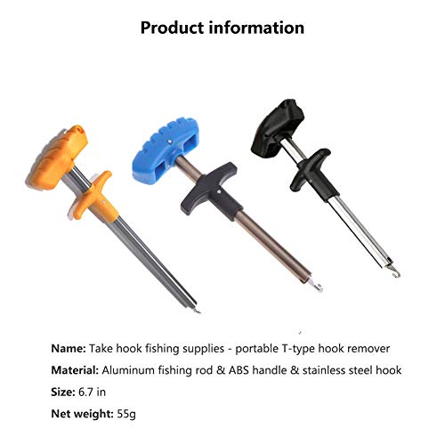 Easy Fish Hook Remover Tools - 2019 New Squeeze-Out Fish Hook Separator Tools, Portable Easy Reach Fishing Hooks Extractor, Fast Decoupling,2 Pack - Thumbnail 7
