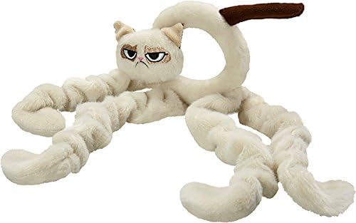 Rosewood Pet Products Grumpy Cat Doorknob Hanger Plush Toy