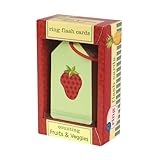 Mudpuppy Counting and Math Flash Cards with Fruits and Veggies Illustrations for Ages 3 & Older – 26 Flash Cards in Set