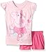 Peppa Pig Toddler Girls' Clothing Shop (Multiple Styles), Set Light Pink/Fuchsia, 4T