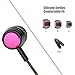 Earbuds, BYZ Earphones with Mic, Wired in Ear Headphones Compatible with iPhone, iPod, iPad, Samsung Cell Phones and Smartphones (Black 50)