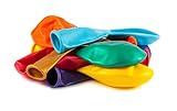100 Premium Quality Balloons: Assorted Color High Quality Latex 12 Inch Balloon for Parties, Birthdays, and Events by Nexci, LLC