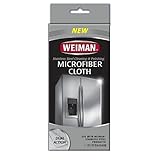 Weiman Microfiber Cloth for Stainless Steel - Safely Traps and Removes Dirt, Oil and Grime to Protect From Scratches